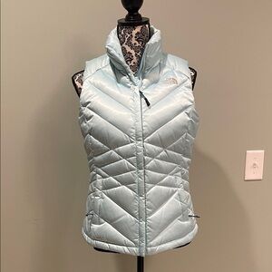 The North Face Women's Sky Blue Quilted Vest